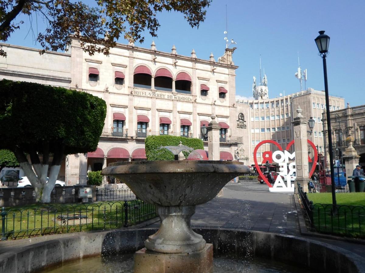 Virrey De Mendoza Hotel Morelia Kültér fotó