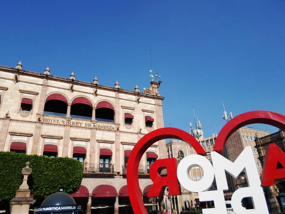 Virrey De Mendoza Hotel Morelia Kültér fotó