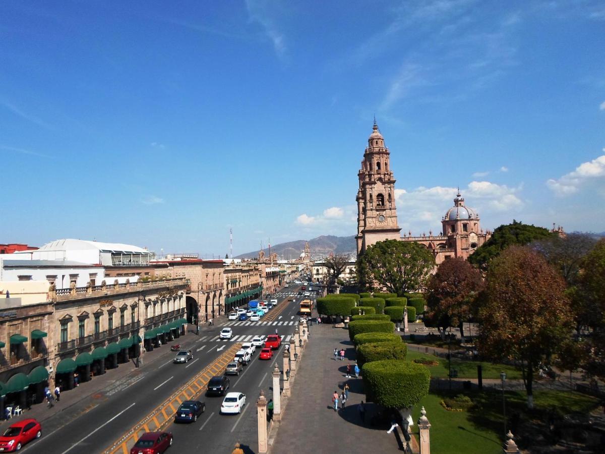 Virrey De Mendoza Hotel Morelia Kültér fotó